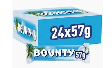 24 Bars of Bounty chocolate